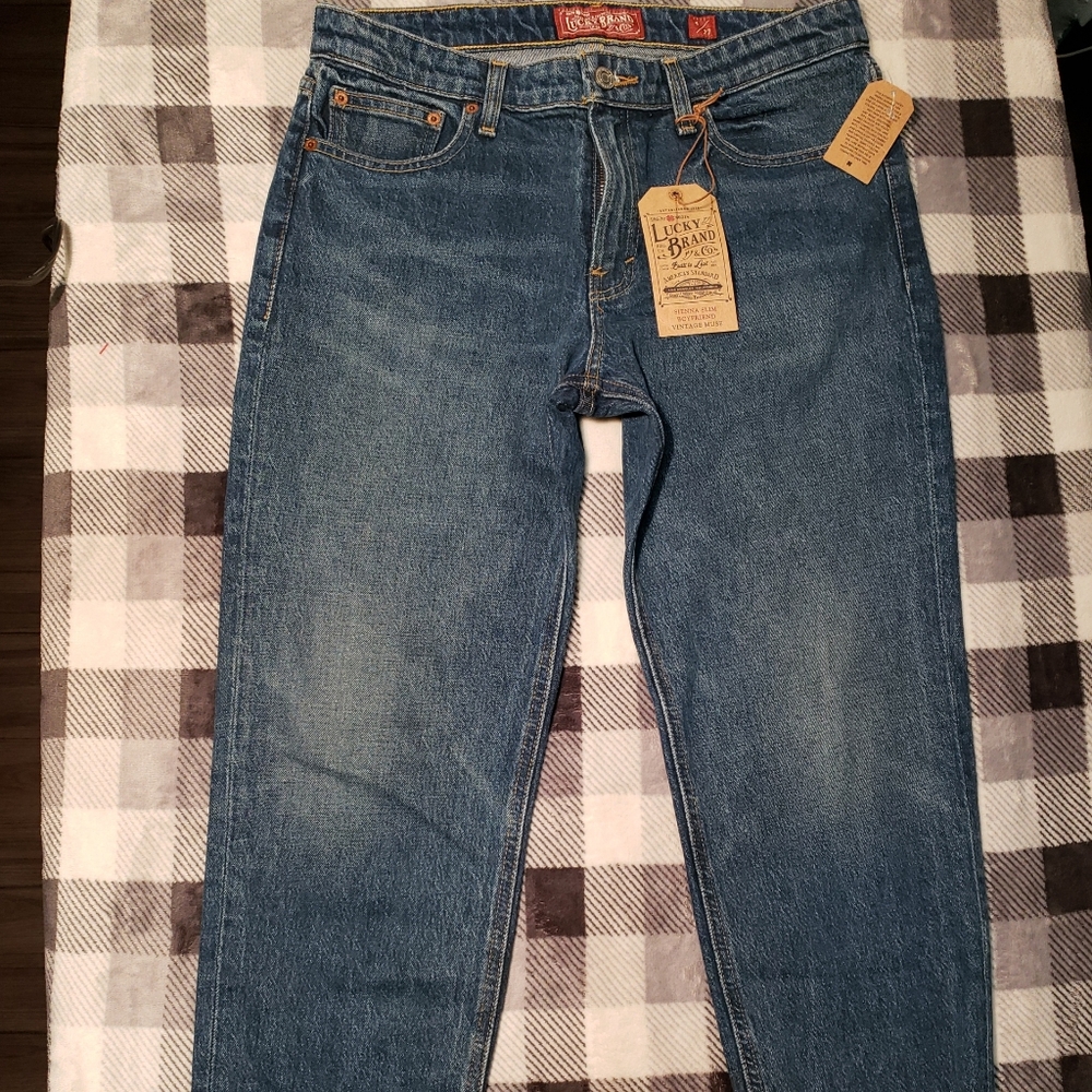 Lucky Brand Sienna Slim Boyfriend Jeans- Women's